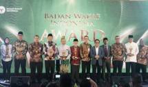 Dompet Dhuafa meraih penghargaan sebagai Nazir Wakaf Terbaik di BWI Award 2025.