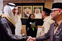 Chief Executive Officer (CEO) Danantara Indonesia, Rosan Roeslani, saat melawat ke Saudi membicarakan Rencana Pembangunan Kampung Haji