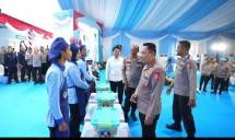Kapolri Resmikan SPPG dan Tinjau Gerakan Pangan Murah di Jawa Timur