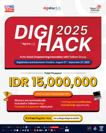 Poster DigiHack 2025.