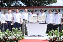 Peluncuran Program Sapi Merah Putih diselenggarakan pada pameran flora dan fauna atau Flona 2025 di Lapangan Banteng, Jakarta, pada Jumat (29/08). 