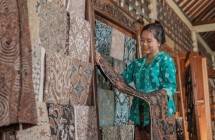Keterangan Foto (ilustrasi): Produk Batik yang menjadi salah satu sektor IKM Sandang.