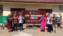 Peresmian Lembaga Pelatihan Kerja (LPK) Binawan Belu di Gedung Emaus Pastoral Center. 