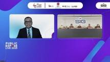 Jajaran direksi dan manajemen SIG pada acara Public Expose Live 2025, Jumat (12/9/2025).