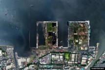 Tanggul beton di Cilincing tidak terkait pagar laut bambu di PIK