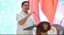 Ketua Umum PP Pemuda Muhammadiyah yang juga menjabat sebagai Wakil Menteri Pekerja Migran Indonesia, Dzulfikar Ahmad Tawalla.