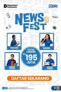 Sambut HUT Ke-130, BRI Jaring Karya Jurnalistik Inspiratif Melalui News Fest 2025