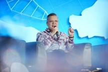 Direktur Operations BRI Hakim Putratama dalam acara Satu Data Untuk Semua: Summit Data Kependudukan Semester I 2025 