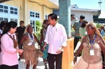 Presiden Jokowi di Raja Ampat Papua (Foto : Biro Pers Setpres)