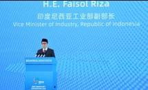 Wakil Menteri Perindustrian, Faisol Riza saat menghadiri ASEAN&ndash;China Industry Ministerial Roundtable Meeting yang berlangsung di Nanning, Tiongkok, Rabu (17/9).
