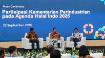 Konferensi pers Halal Indo 2025