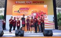 Chicco Jerickho dan Maudy Ayunda hadir di hemaviton Fit & Health Festival 2025.