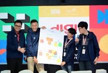 Salah satu tim Digistar pada ajang DigiHack 2025: Expanding Digital Horizons with TelkomGroup.
