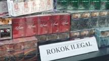 Ilustrasi rokok ilegal