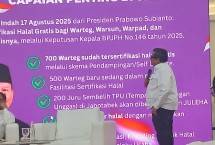 Kepala Badan Penyelenggara Jaminan Produk Halal (BPJPH) Ahmad Haikal Hasan disapa Babe Haikal