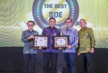 BRI saat menerima Penghargaan