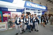 Delapan perusahaan kuliner Korea (K-Food)berpartisipasi di bawah naungan Kementerian Pertanian, Pangan dan Urusan Pedesaan Korea Selatan dan Korea Agro-Fisheries & Food Trade Corporation (aT).