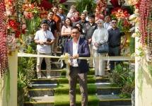 Acara prosesi wedding di Jababeka Golf & Country Club