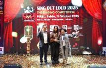 Ajang kompetisi vokal bergengsi SING OUT LOUD 2025 dalam rangkaian acara PRO AVL Indonesia 2025, yang berlangsung pada 9&ndash;11 Oktober 2025 di Jakarta International Expo (JIExpo), Kemayoran