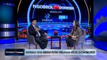 Menteri Koperasi RI, Ferry Juliantono, dalam diskusi Forum Merdeka Barat 9 (FMB9) bertema &ldquo;Koperasi Desa Merah Putih: Hidupkan Mesin Ekonomi Desa&rdquo; Kamis (16/10/2025). 
