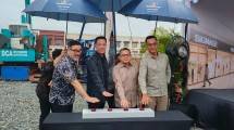Jajaran direksi Paramount Land saat acara groundbreaking Hudson Square (Foto: Ridwan/Industry.co.id)