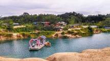 Telaga Biru Cisoka atau Danau Biru, Destinasi Wisata di Banten, Jawa Barat (Foto:afdhal__9/Instagram)