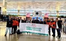Dompet Dhuafa kembali berangkatkan tim relawan kemanusiaan ke Gaza, Palestina.