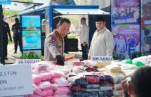 Kapolri Jenderal Listyo Sigit dalam pemusnahan narkoba di Lapangan Bhayangkara, Jakarta Selatan, Rabu (29/10/2025). 