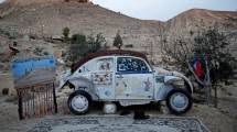 Hotel Mobil Volkswagen Beetle di Shoubak, Yordania (Foto:REUTERS/Muhammad Hamed)