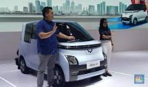Salah satu mobil listrik yang ada di Indonesia. (Foto: CNBC Indonesia)
