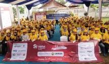 PT APLUS PACIFIC ulang tahun ke-25, berkolaborasi dengan Habitat for Humanity Indonesia membangun rumah layak huni.