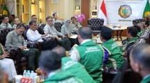 Mentan Andi Amran Sulaiman saat bertemu para Koordinator Penyuluh dari seluruh provinsi di Indonesia