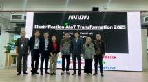 Kepala BPSDMI, Dody Rahadi saat berfoto bersama seusai gelaran FGD bertajuk "Electrification AIoT Transformation 4.0 2025"