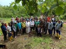 1000 pohon pisang raja di tanam di wilayah hutan Kabupaten Probolinggo. Kegiatan ini diawali dengan simbolisasi penanaman sembilan bibit pohon pisang raja di sembilan titik lobang di hutan Brabe Maron, Kabupaten Probolinggo. 