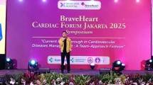 Devin Wirawan, CFA., Presiden Direktur dan CEO Brawijaya Hospital Group saat membuka BraveHeart Brawijaya Hospital Gelar Cardiac Forum Jakarta 2025.