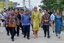 Queen M&aacute;xima Apresiasi Inovasi BTN Bayar Cicilan KPR Pakai Sampah