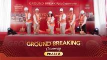 Prosesi groundbreaking Jababeka Bizpark tahap 2 