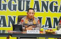 Kapolri memimpin rapat koordinasi bersama Forkopimda Provinsi Sumut pada tanggal 30 November 2025 di Pos Pendukung Nasional Prov. Sumatera Utara.
