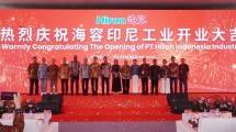 Peresmian pabrik PT Hiron Indonesia Industry 