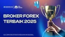 Didimax dianugrahi penghargaan sebagai Broker Forex Terbaik 2025 oleh CNBC Indonesia.