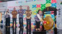 Kepala BSKJI Kemenperin Emmy Suryandari saat membuka gelaran Forum Komunikasi Publik BBKFK 2025 (Foto: Ridwan/Industry.co.id)