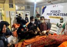 Tim Disaster Victim Identification (DVI) Polda Sumatera Barat.