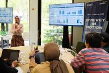 Media Gathering Bank Mandiri 2025 di Bandung, Senin (8/12).