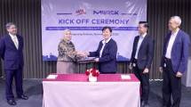 Penandatanganan kerja sama PT Anugrah Argon Medica (AAM) dengan PT Merck Tbk di Indonesia