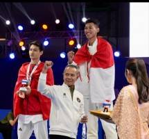 Ketua Umum Pengurus Besar Taekwondo Indonesia (PBTI) Letnan Jenderal TNI Richard Tampubolon.