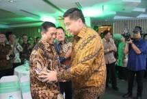 Acara Penandatanganan Perjanjian Kerja Sama dengan 43 Bank Penyalur tentang penyaluran KPR Sejahtera FLPP bagi Masyarakat Berpenghasilan Rendah (MBR) Tahun 2026 di Kantor BP Tapera, Jakarta, Selasa (23/12).