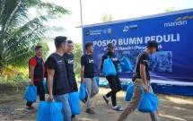 Bank Mandiri tidak hanya aktif menyalurkan bantuan kemanusiaan dan pendampingan kepada masyarakat, tetapi juga aktif berkolaborasi dengan regulator dalam pemberian perlakuan khusus kredit bagi debitur terdampak bencana.