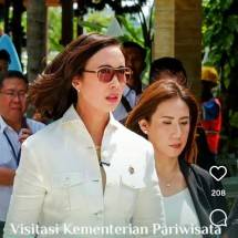 Foto(tangkapan layar Ig) Menteri Pariwisata Widiyanti Putri Wardhana meninjau langsung kesiapan destinasi wisata beserta infrastruktur pendukung dalam menghadapi potensi lonjakan wisatawan pada periode libur Natal dan Tahun Baru.