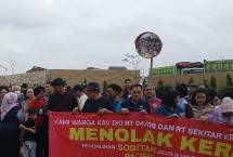 Warga Kav DKI Meruya menolak sodetan aliran air ke wilayahnya