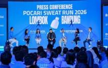 Press Conference POCARI SWEAT Run 2026 yang digelar Kamis (22/1/2026) di Gedung Sasono Utomo, Taman Mini Indonesia Indah (TMII), Jakarta.